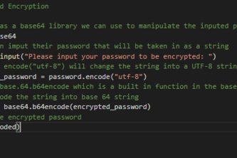 Password Encryption