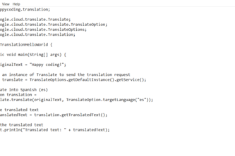 Build a Translator