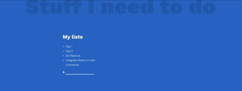 To-Do App – screenshot 2
