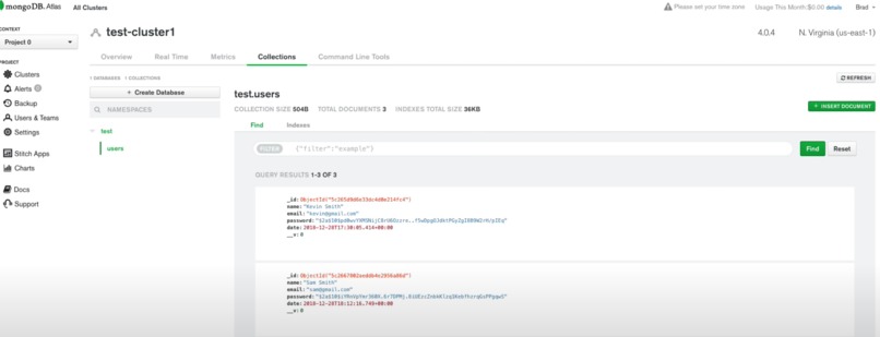 NodeJs Login Page – screenshot 3