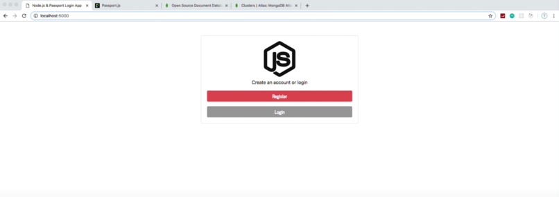 NodeJs Login Page – screenshot 4