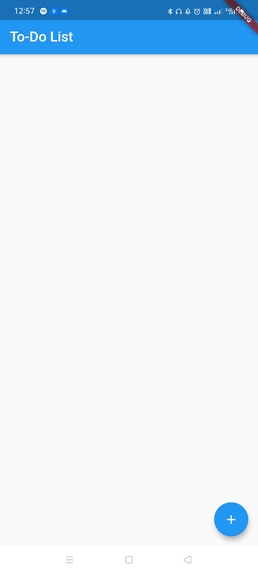 Todo App – screenshot 1