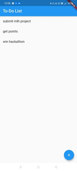 Todo App – screenshot 3