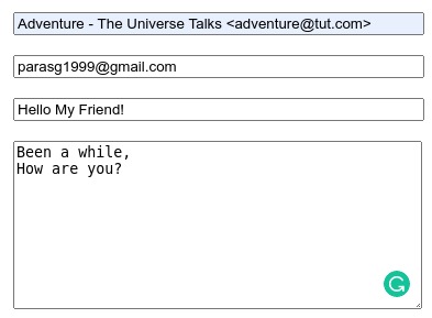 Email-Prank – screenshot 1