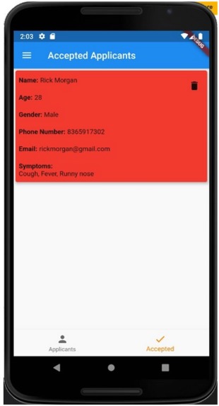 MedReserve – screenshot 2
