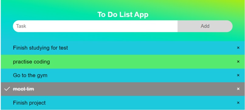 Time planning using TodoList – screenshot 1