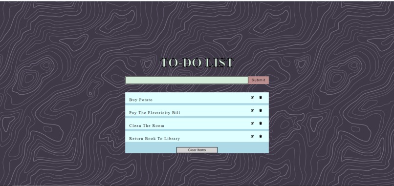Todo List – screenshot 1