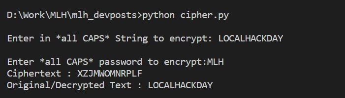 Cipher – screenshot 1