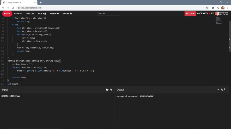 Encrypt Password – screenshot 1