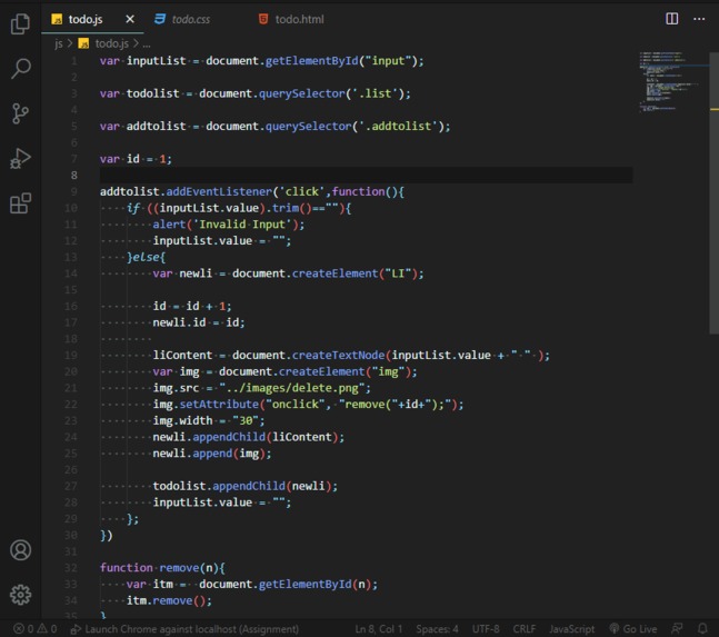 To do – screenshot 3