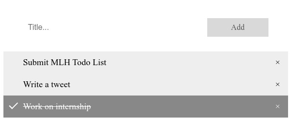 todo – screenshot 1