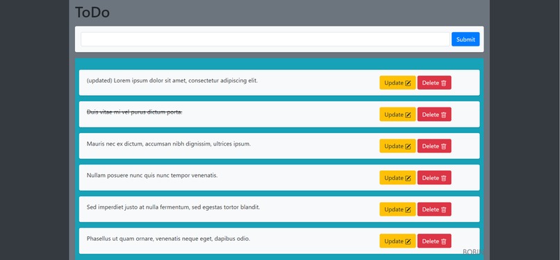 To-Do App – screenshot 1