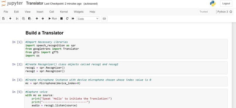 Translator – screenshot 1