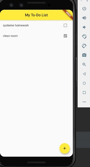 Creat to do list App – screenshot 1