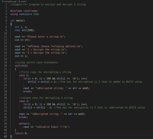 Encrypt a Password – screenshot 1