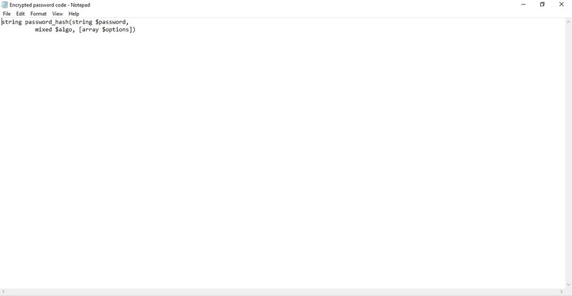 Encrypted Password on Php – screenshot 1