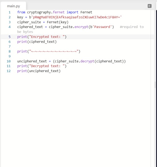 Python Password Encryption – screenshot 2
