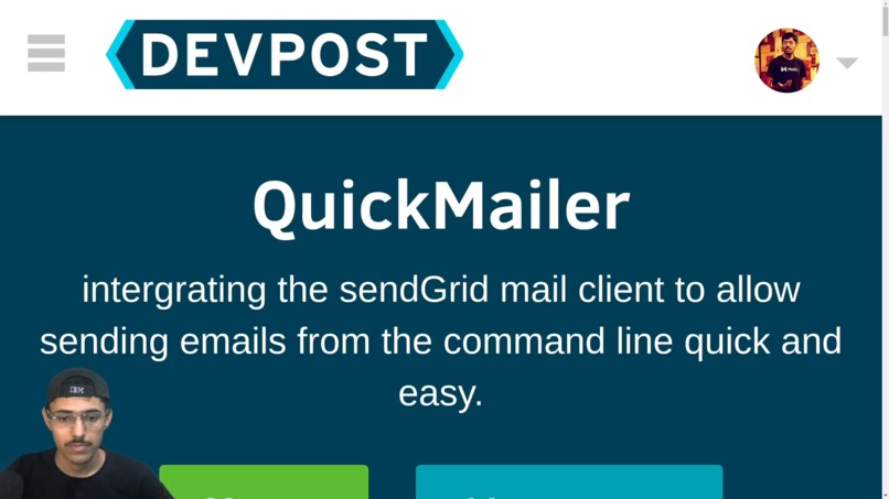 QuickMailer – screenshot 1