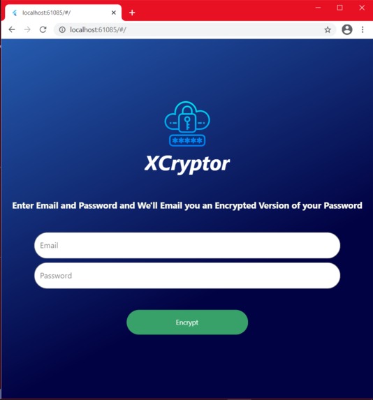 XCryptor – screenshot 1