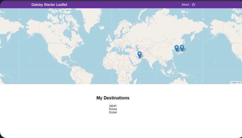 My Travel Bucket List – screenshot 1