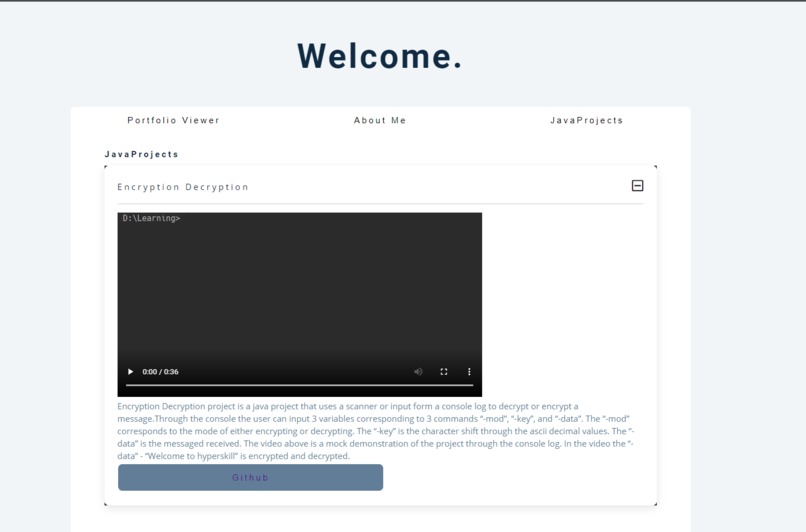 Resume_Portfolio – screenshot 1