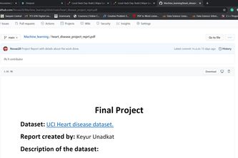 Predicting a heart disease using Neural Networks