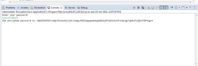 Encrypt Password – screenshot 1