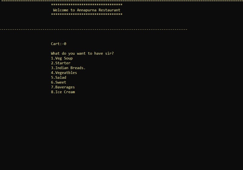 Restaurant bill Management System – screenshot 4