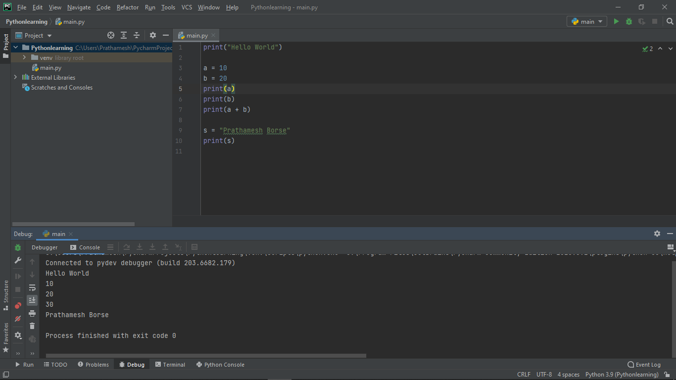 Basic Python | Devpost