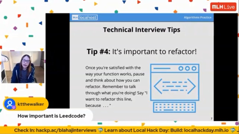 hack the technical interview – screenshot 1