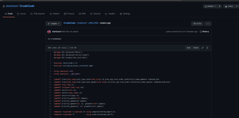 Crude-Code – screenshot 1