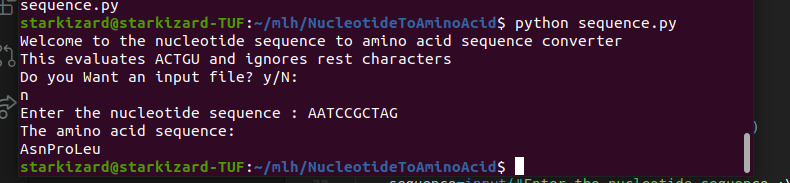 Nucleotide-To-AminoAcids – screenshot 1
