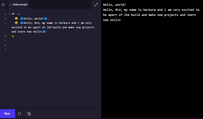 Emoji code – screenshot 1