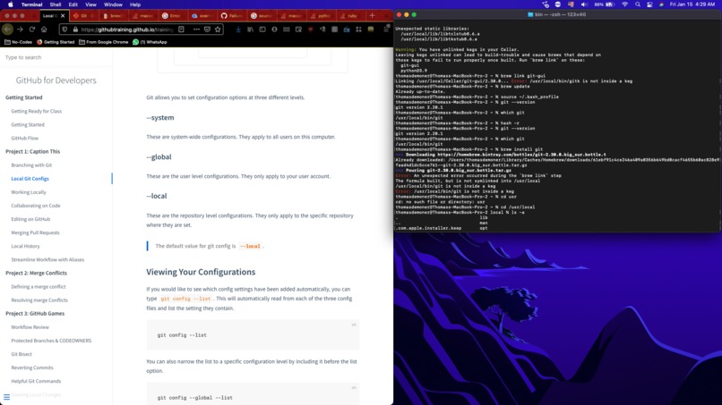 git tutorial stream – screenshot 1
