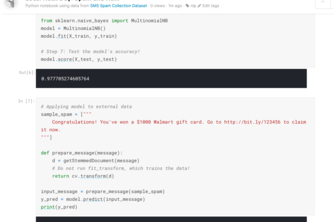 Spam Classifier
