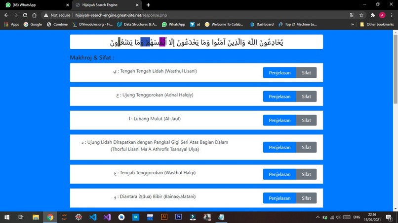 HIJAIYAH SEARCH ENGINE – screenshot 1