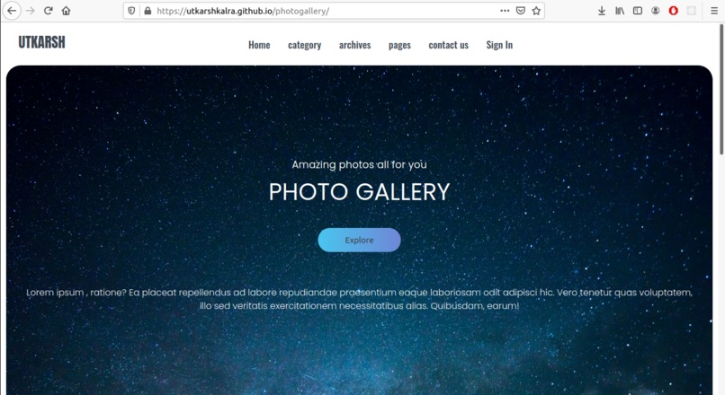 PHOTO GALLERY – screenshot 3