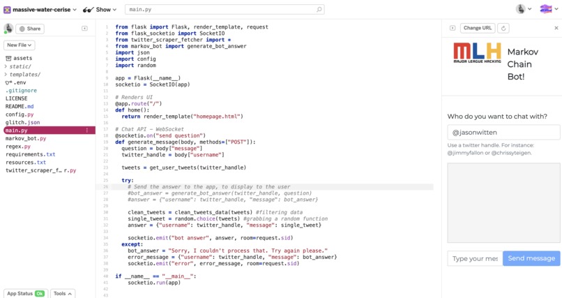 Local Hack build – screenshot 1