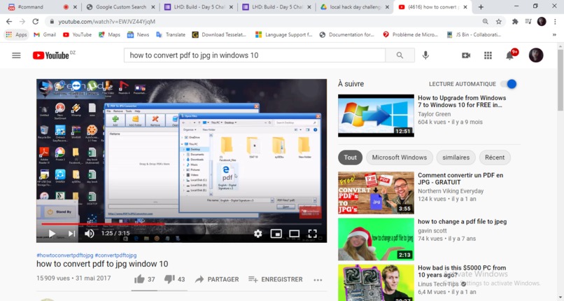 follow a tuto – screenshot 1