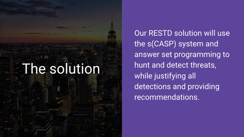 RESTD - Reasoning Engine for Smart Threat Detection – screenshot 4