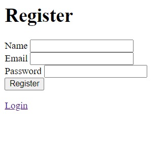 Authentication System  – screenshot 2