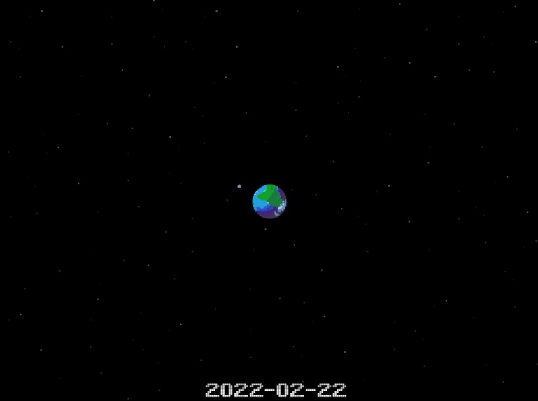 Solar System, n-body  thing – screenshot 3