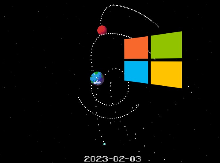 Solar System, n-body  thing – screenshot 4