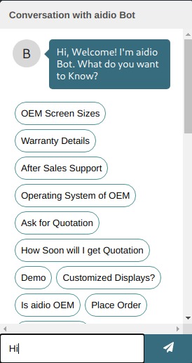 Chat-Bot – screenshot 1