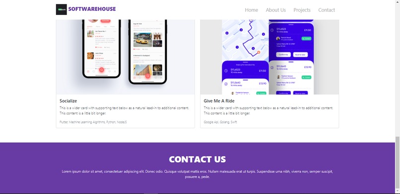 Bootstrap 5 Website – screenshot 3