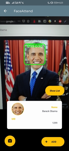 FaceTrace – screenshot 2