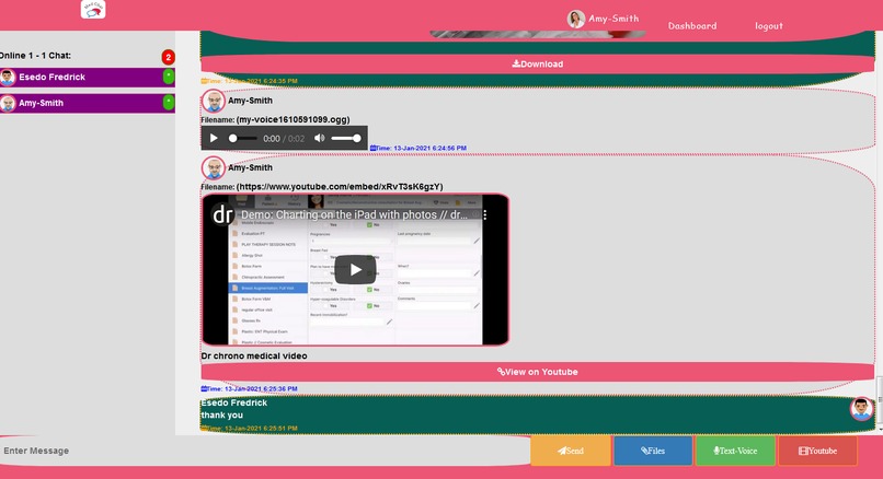 Medchat – screenshot 2