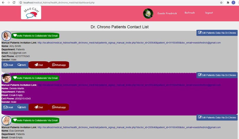 Medchat – screenshot 3