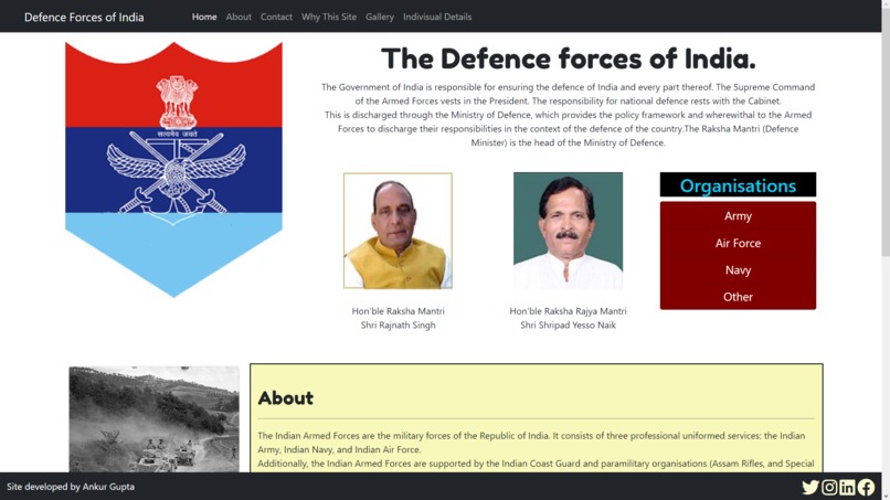 Defence forces of India – screenshot 1