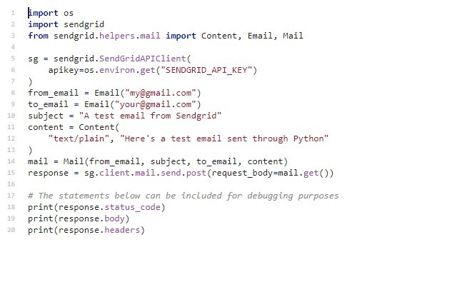 Email Bot – screenshot 1